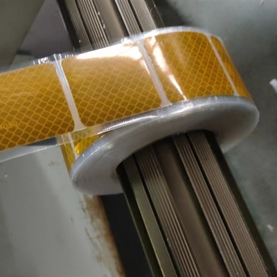 Εύκαμπτο αντανακλαστικό πιστοποιητικό οικονομικής επιτροπής για την Ευρώπη 104r ταινιών άσπρο κίτρινο κόκκινο