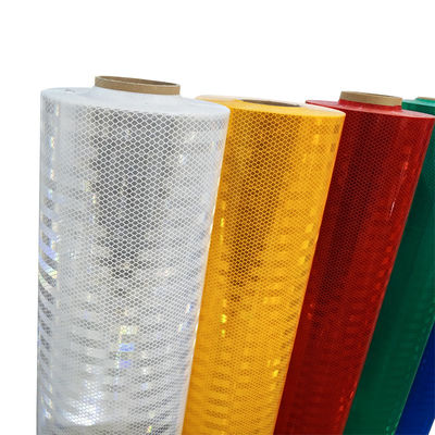 Αυτοκόλλητο ακρυλικό Micro Prismatic Engineer EGP HIP Diamond Grade Traffic Sign Reflektive Material Εκτυπώσιμο φιλμ ταινίας βινυλίου