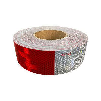Πιστοποίηση 2 ιντσών Dot-c2 Vinyl Αυτοκόλλητο Reflector Αυτοκόλλητο Cinta Reflectiva Stripe Reflection Tape βινυλίου