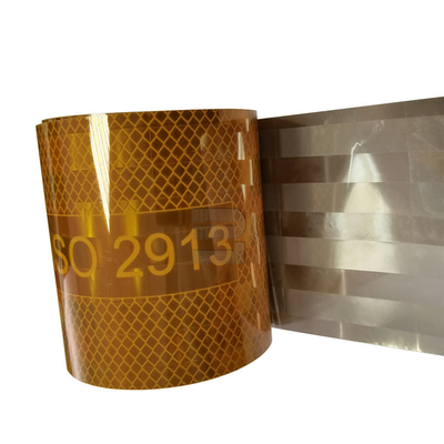 Σαουδική Αραβία 2 ιντσών 3 ιντσών 4 ιντσών * 25m Μεταλλωμένη Αντανάκλαση Ταινία Ασφάλειας Για το αυτοκίνητο φορτηγό