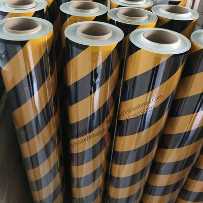 Απλό ανακλαστικό φύλλο βινυλίου Glass Bead 5100 Engineering Grade Pet για πινακίδα