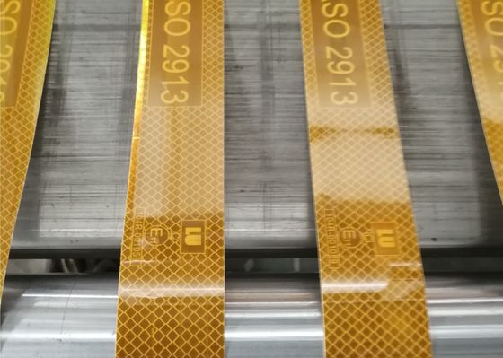 SASO 2913 συγκολλητική αναδρομική αντανακλαστική ταινία αντικειμένων προσοχής για το φορτηγό