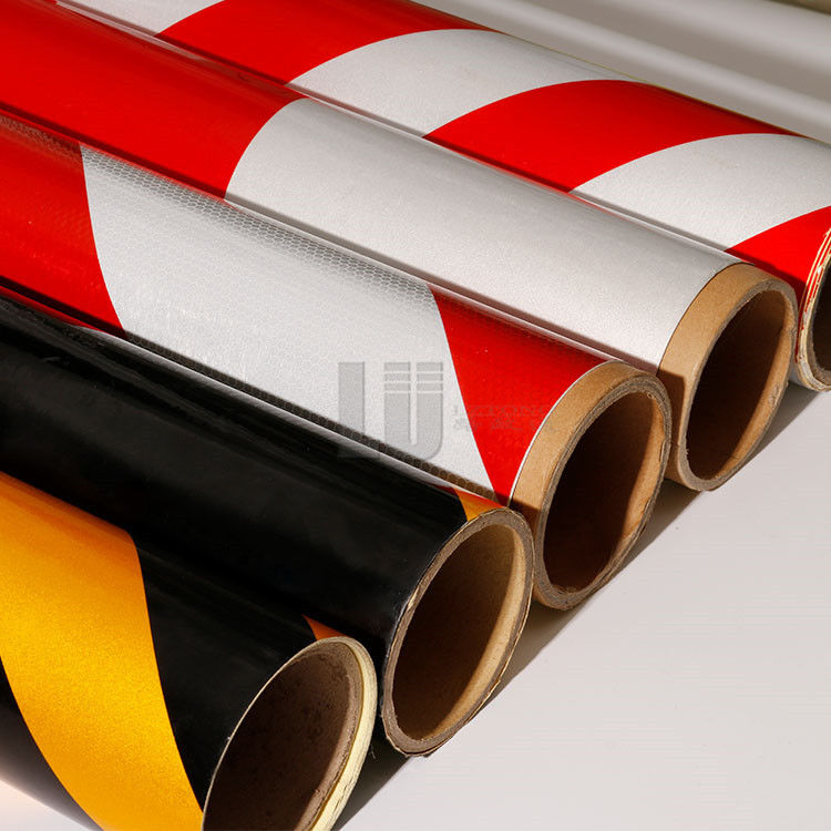 Η διπλή προσοχή χρώματος υπογράφει το αναδρομικό αντανακλαστικό χρώμα ραπίσματος φύλλων ταινιών