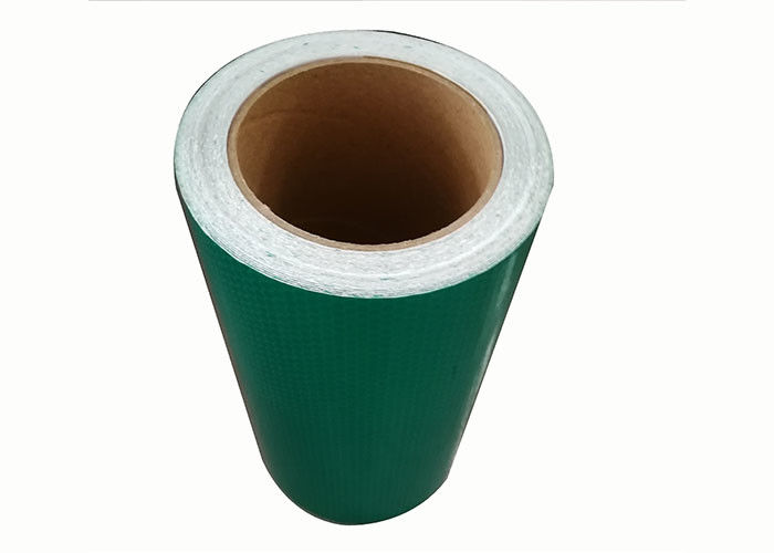 PVC πράσινο μπλε πορτοκαλί εκτυπώσιμο αντανακλαστικό υλικό 1.22m*45.72m/ρόλος πολυεστέρα σημαδιών βινυλίου