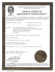 Κίνα Hefei Lu Zheng Tong Reflective Material Co., Ltd. Πιστοποιήσεις